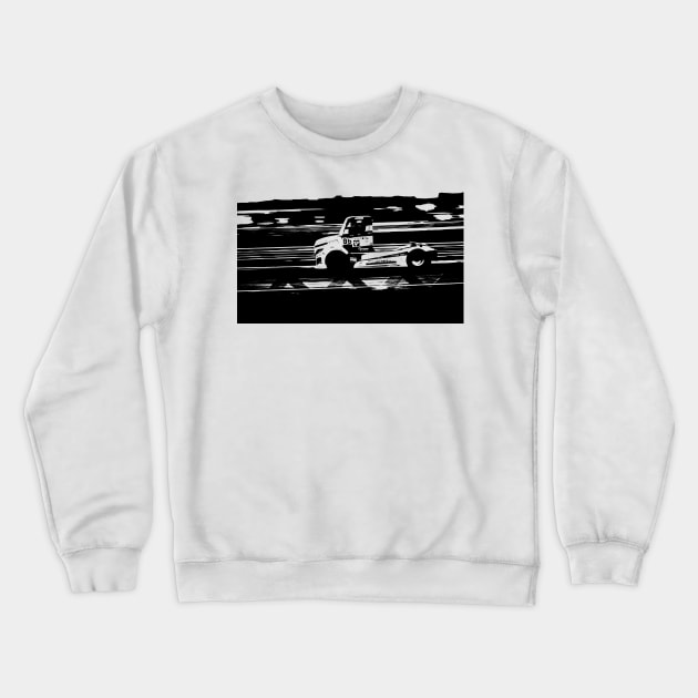 truck speed Crewneck Sweatshirt by rickylabellevie